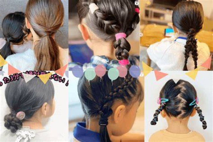 入院中楽な髪型:寝返りでも崩れにくいまとめ方のイメージ